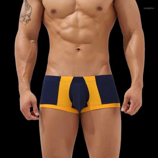 

underpants seobean mens underwear men cotton panties shorts boxer, Black;white