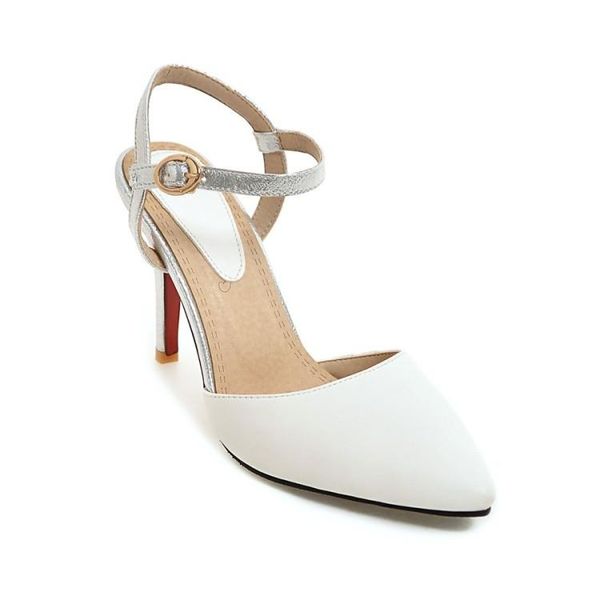 

oversized individual color matching sandals high heels women shoes woman summer ladies, Black