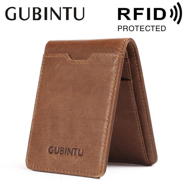 

thin genuine leather men wallets card holder multifunctional slim brand purse business 752, Red;black