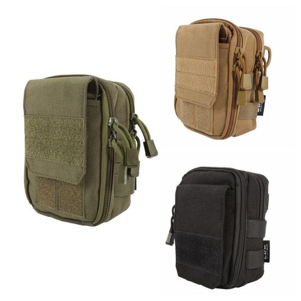 Bolsas para uso ao ar livre bolsa de cintura militar para viagem com alça de ombro para caminhadas corrida bolsa esportiva