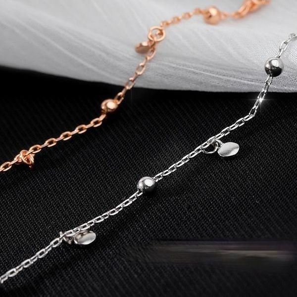 

chokers rose gold plated geometric round pendants necklace for fashion charm women fine valentine's day jewelry cute accessories gift, Golden;silver