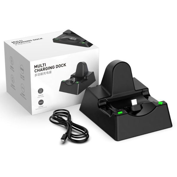 

gamepad charger for switch pro/lite/ joy-con controller type-c charging station game controllers & joysticks