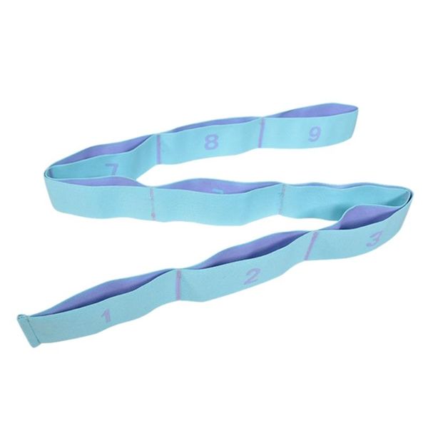 

yoga pull strap belt elastic latin dance stretching band loop pilates gym fitness exercise resistance bands