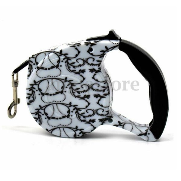 

dog collars & leashes 16ft 5m pet cat puppy automatic retractable traction rope portable outdoor useful chain walking lead leash