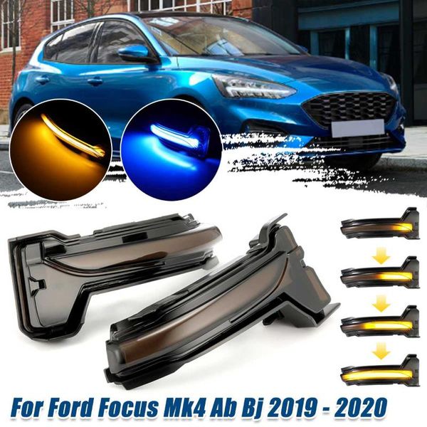

emergency lights 2pcs side mirror indicator light led rear view turn signal for focus 4 ab bj 2021-2021 left and right