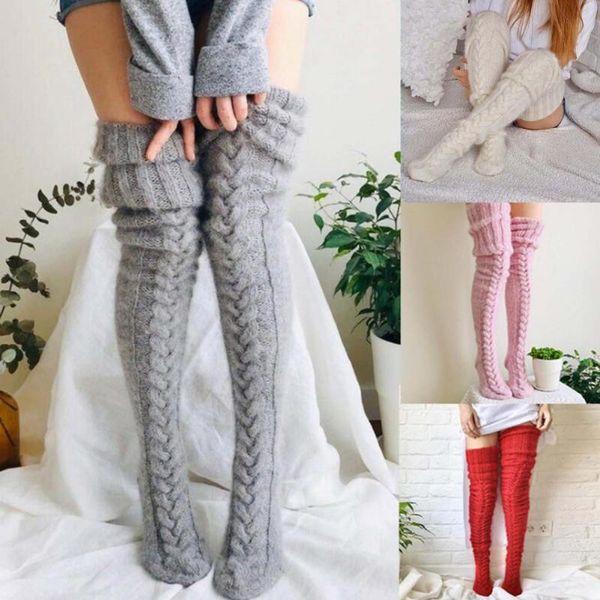 

socks & hosiery 1 pair long useful warm fashion stockings soft high, Black;white