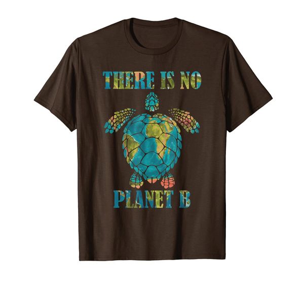 

there is no planet b rescue turtle lovers t-shirt, White;black
