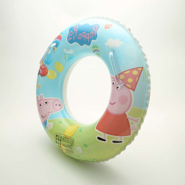 

swimming ring thickened swimming children's armpit baby spring water floating circle lifebuoy with handle 3-6-10 years old