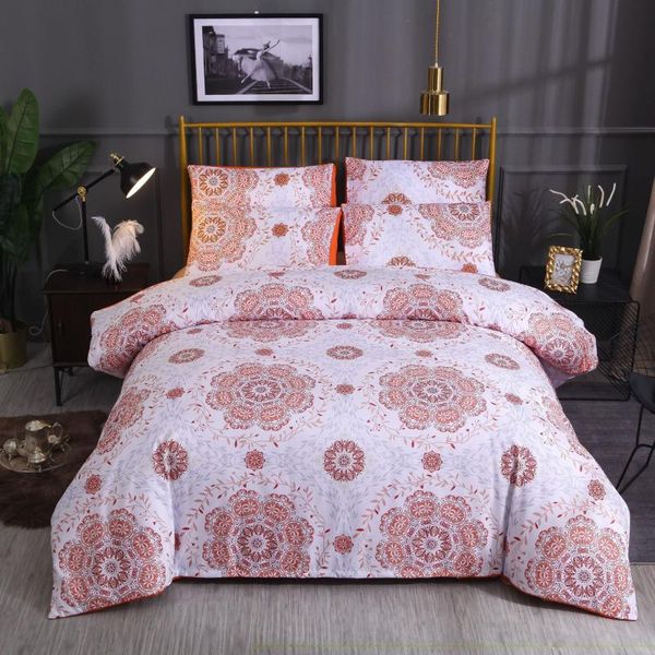 

bedding sets quilt cover set bohemian style mandala pattern comforter super soft twin double  king size bed linen