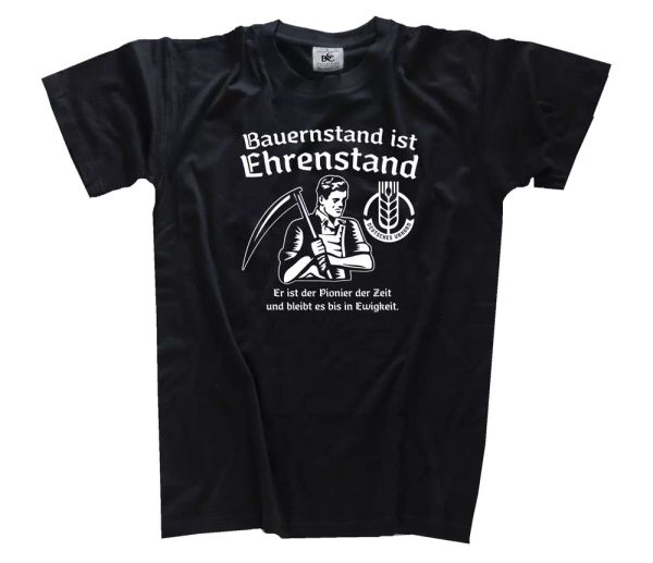 

farmers is honor stand - he is the pioneer of time farmer t-shirt s - 3xl, White;black