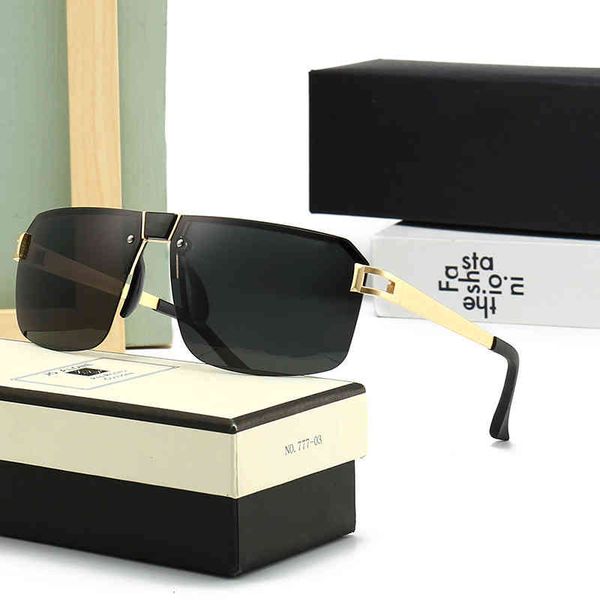 

frameless polarized metal sunglasses personalized fashion glasses, White;black