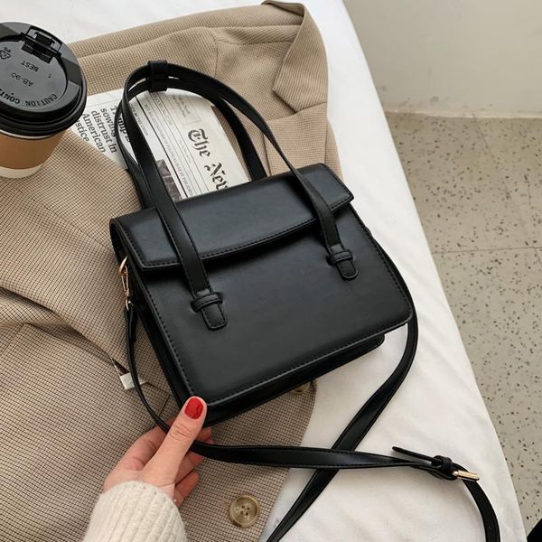 

evening bags retro shoulder bag fashion messenger texture luxury lady casual handbag regular solid color female