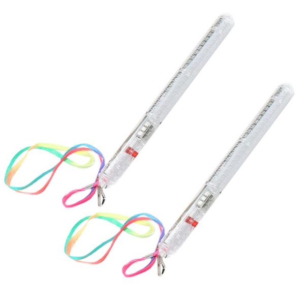 

portable lanterns 2pcs concert glow wands creative led flashing sticks colorful