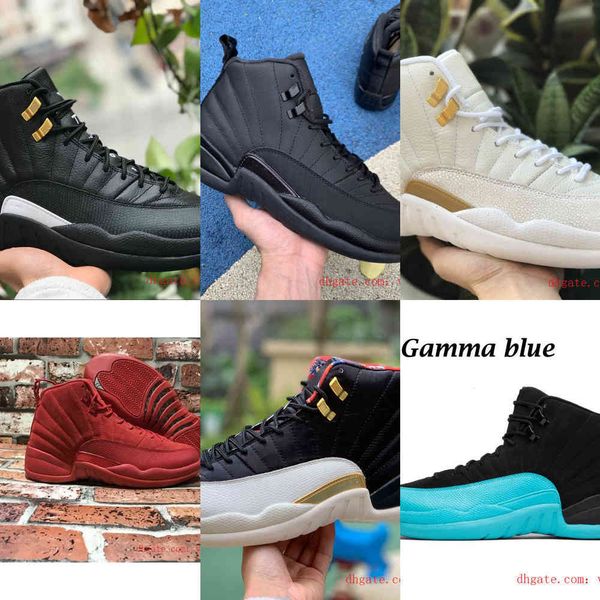 

OVO White University Gold 12 Basketball Shoes Indigo CNY Cherry 12s Reverse Fiba Flu Game Gym Red French Blue Playoff Mens Sneakers 10FQEX