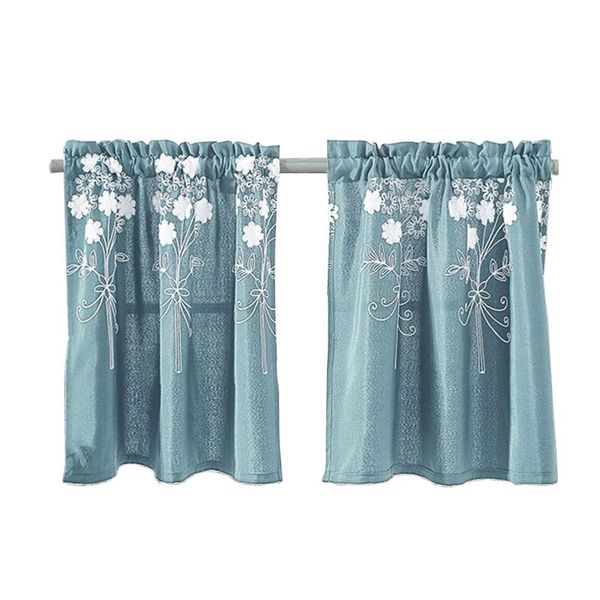 

curtain & drapes 1pc home decor blinds bedroom exquisite embroidery modern jacquard drape panel noise reducing window floral blackout