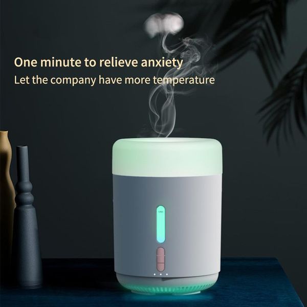 

fragrance lamps air humidifier essential oil diffuser 480ml ultrasonic cool mist maker fogger led lamp aroma electric