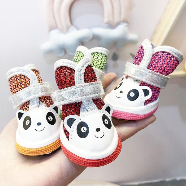 

dog apparel summer 2021 fashion pet shoes for dogs teddy small little breed medium pnada anti-slip puppy cat boot chihuahua yorkov
