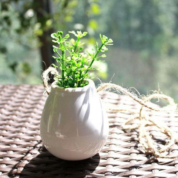 

vases ceramic vase planter terrarium table deskhydroponics plant bonsai flower pot hanging pots with tray home decor