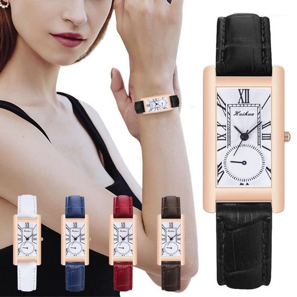 

wristwatches sleek minimalist watches for women leather strap style casual quartz clock ladies wrist watch relogio feminino, Slivery;brown