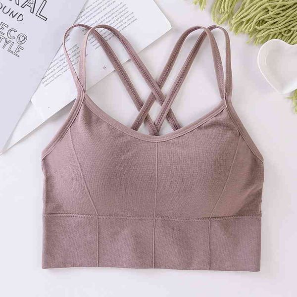 

jodimitty women sports bras breathable anti-sweat shockproof padded yoga bra athletic gym running fitness workout sport top, Black;white