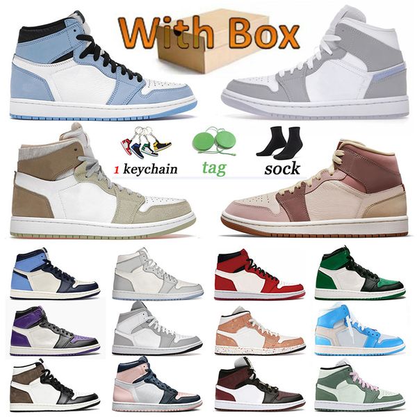 

original jumpman 1 basketball shoes 1s trainers olive aura cactus jack brushstroke unc sports high og dark mocha dark pony smoky mauve grey