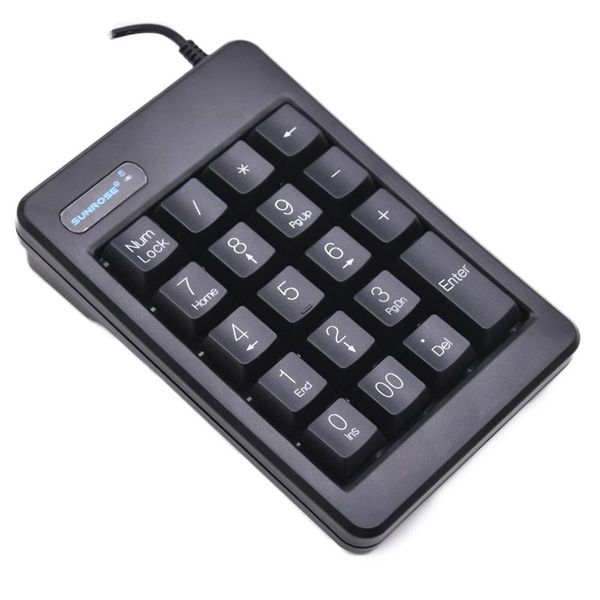 

small-size numeric keypad numpad usb wired computer lapfor accounting teller number pad cash register digital keyboard keyboards