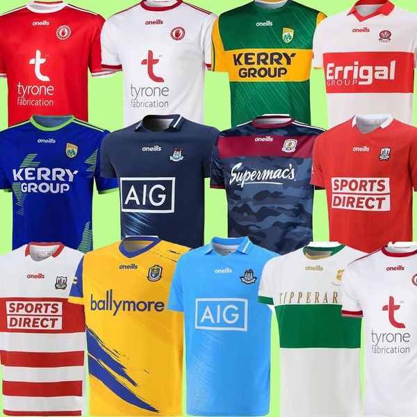 

20 21 dublin gaa home jerseys 2021 caillimh tipperary ath cliath shirt david treacy tom connolly rugby shirts s-5xl dd, Black;gray