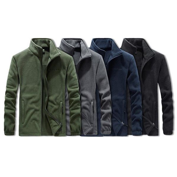 

men's jackets weirdo men 2021 winter fleece jacket parka coat spring casual tactical army outwear thick warm bomber military, Black;brown