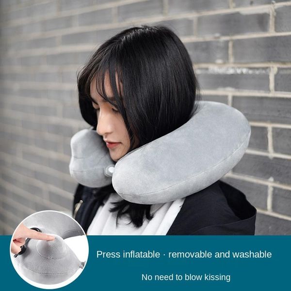 

pillow press automatic inflatable u cervical