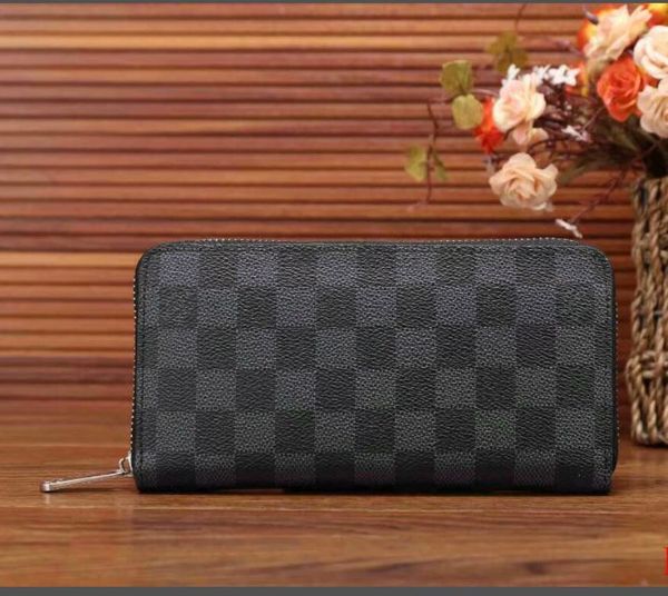 

2022 designer bags wallets purse handbags classic single zipper wallet chess inspirgglvlouisvitton yslvutton, Red;black