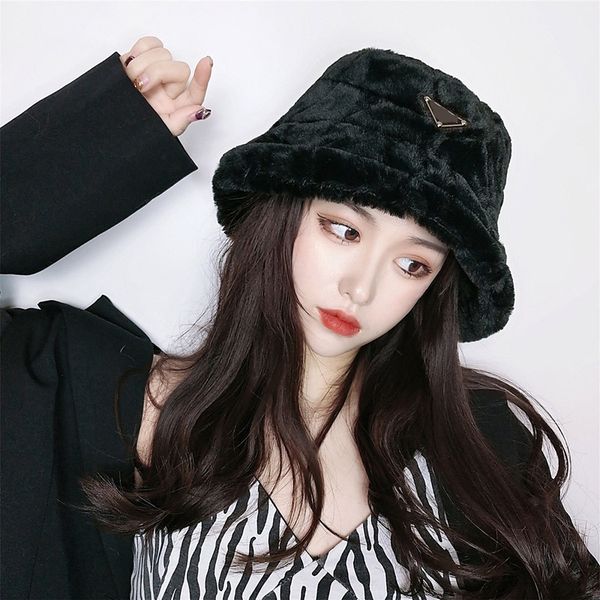 

2021 fashion beanie man woman skull caps warm autumn winter breathable fitted bucket hat 5color cap highly quality, Blue;gray