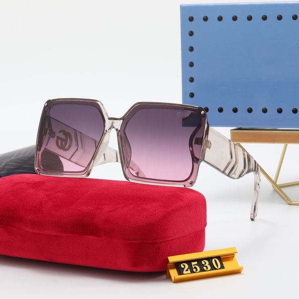 

2530 designer sunglasses uv400 men women eyeglasses outdoor shades pc frame fashion classic lady sun glasses with box case, White;black