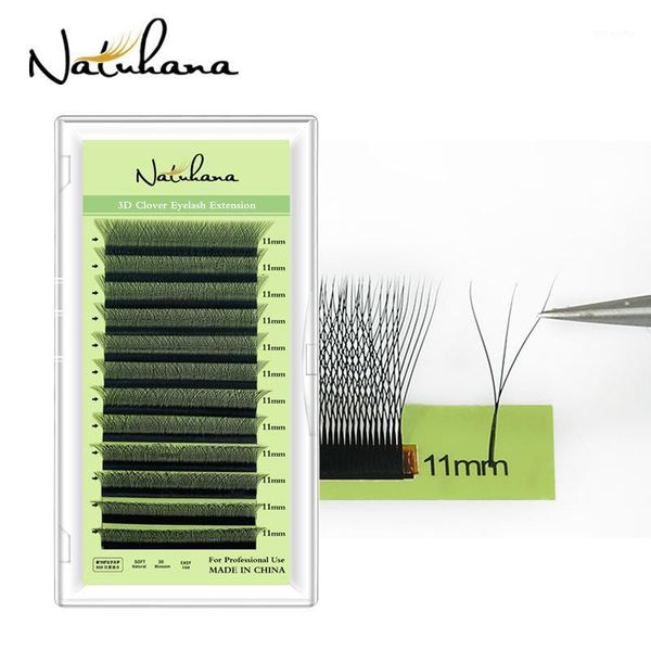 

clover lashes soft thin individual eyelash extensions 3d premade russian volume1