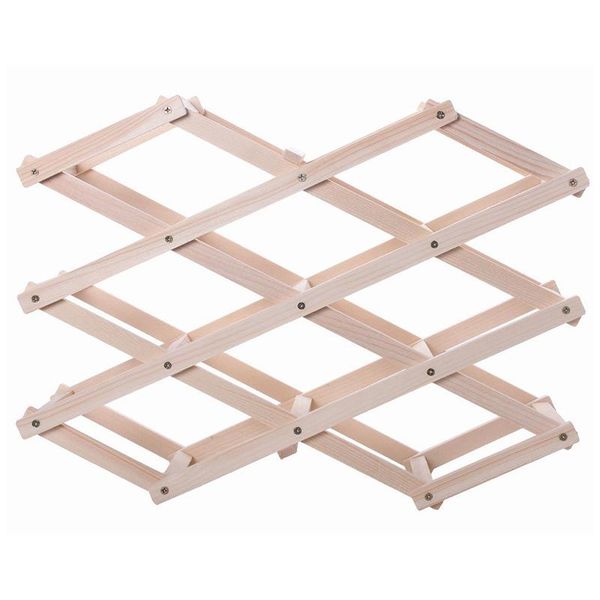 

tablewine racks creative folding 10 bottle wooden rack, color