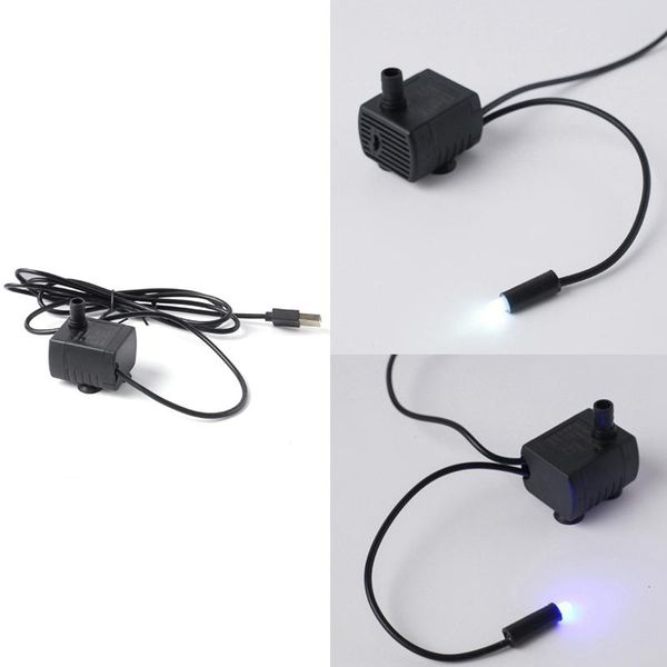 

lighting water pump pet cat fountain accessories replacement for flowers drinking bowl dispenser dog bowls & feeders