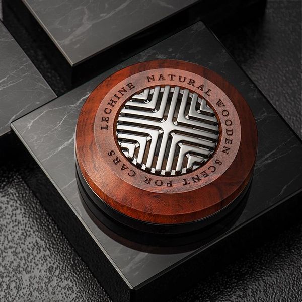

car air freshener wood+metal luxury simple design perfume vintage good smell ornament fragrance