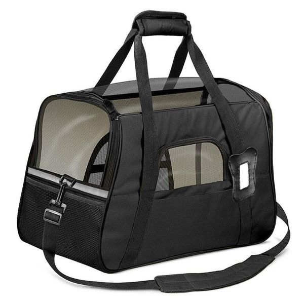 

portable dog carrier cross body bag mesh breathable travel tote for cat small pet backpack supplies outdoors car seat covers