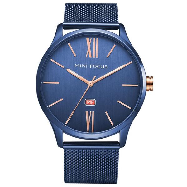 

classic brand men watch fashion business & casual quartz wristwatches stainless steel mesh male daily dress clock relogio masculino, Slivery;brown