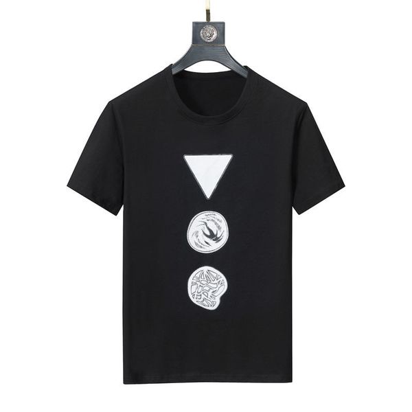 

20bb8 mens designer t shirts slim fit summer clothes simple streetwear fashion spring letter printed short sleeve cotton tshirt casual tee s, White;black