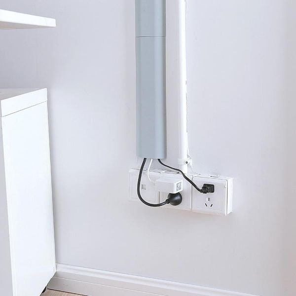 

hooks & rails network cable storage hub tube solid wire clip management device computer fixing wall harness