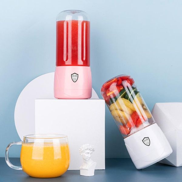 

blender mini portable electric juicing cup 300ml orange fruit kitchen extractor smoothie food lemon squeezer