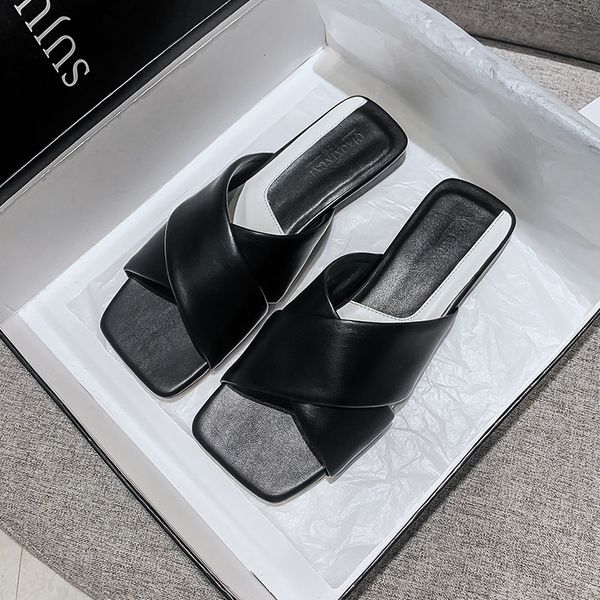 

slippers summer new women's outdoor flat slippers roma style pu red black white large size sandals fashion you rubber shoes ivca