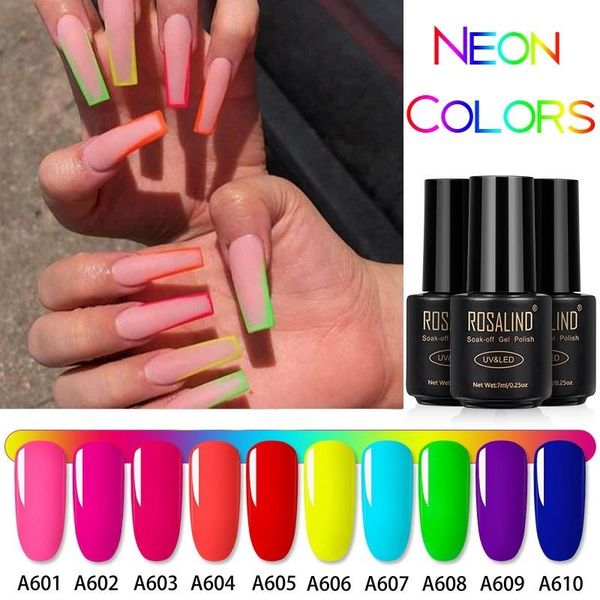 

nail gel neon polish uv led fluorescent candy color art glue lacquer female hand grooming cosmetics, Red;pink