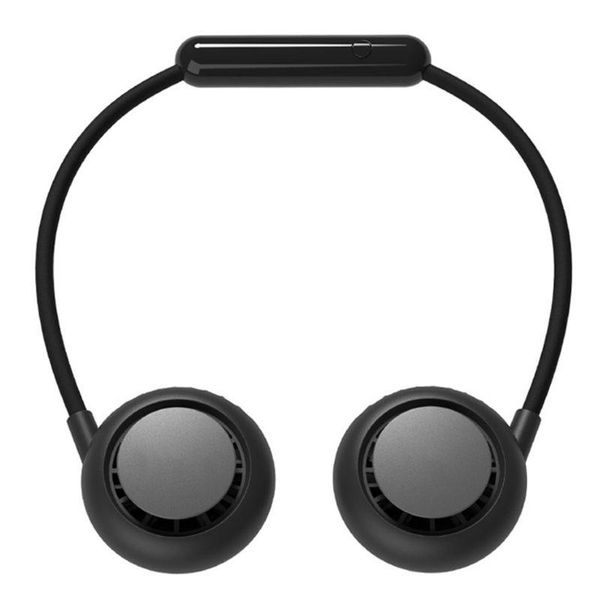 

electric fans portable hanging neck fan 360Â° rotation cooling low noise strong airflow cooler 3 speed adjustable