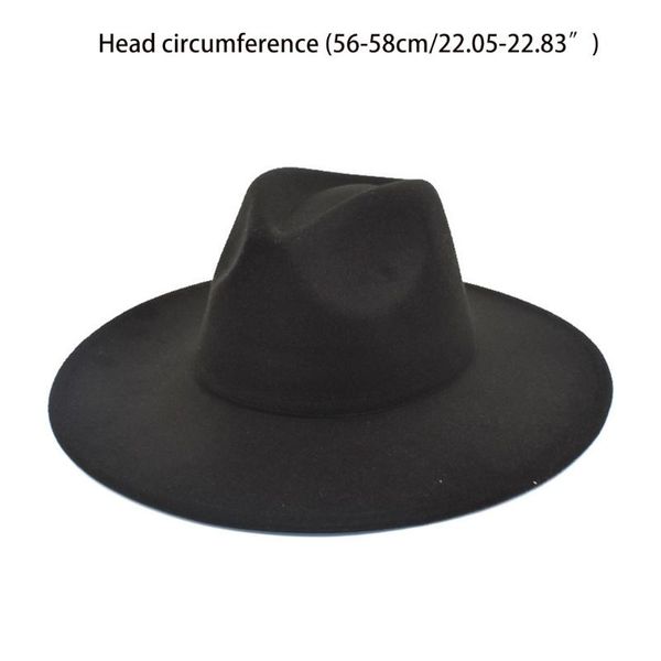 

wide brim hats e15f performance hat jazz non-decor kids party favors holiday event carnival halloween props for po, Blue;gray
