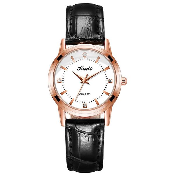 

wristwatches 2021 fashion luxury diamond watch for women stylish leather belt bracelet quartz waterproof ladies analog watches, Slivery;brown
