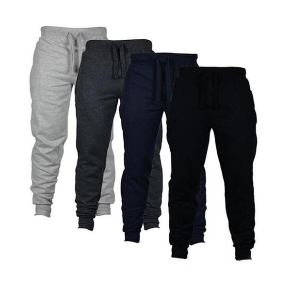 Calças masculinas moda calças de fitness impresso algodão casual homens de alta qualidade lazer ligeiramente elástico e confortável sweatpants