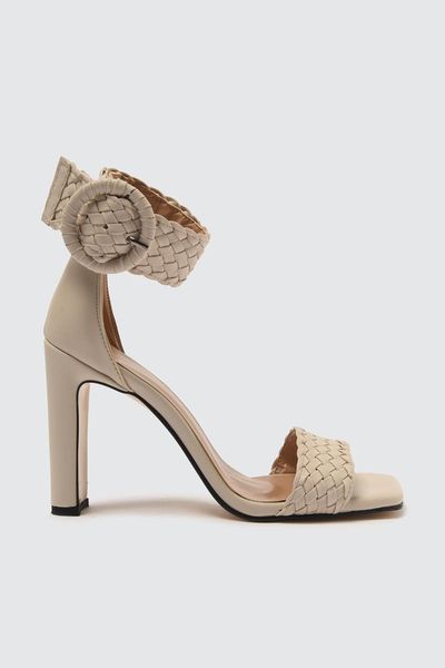 

ten mesh detailed woman classic heels shoes takss21to0082 dress, Black