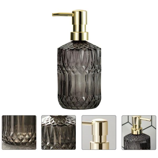 

storage bottles & jars 1pc glass craft lotion bottle bath cream shampoo sub