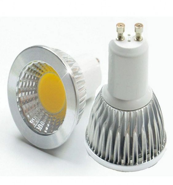 Lampadina faretto LED Super Bright GU10Light Dimmerabile Led 110V 220V AC 6W 9W 12W GU5.3 GU10 Lampada COB GU 10